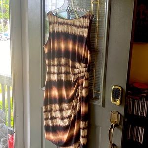 Multicolored lined Anne Kline Dress size 16